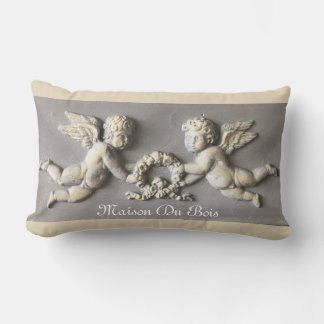 Coussin Rectangle Bois de jardin Jeu d'oreiller