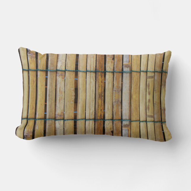 Coussin Rectangle Bois d'époque en bois (Recto)