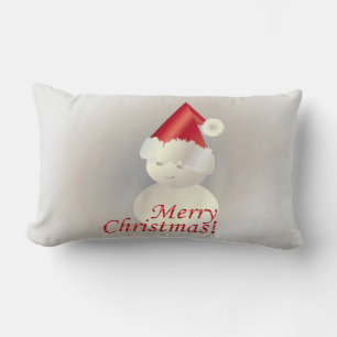 Coussin Rectangle Bonhomme de neige de Noël
