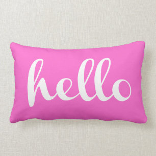 Coussin Rectangle Bonjour !