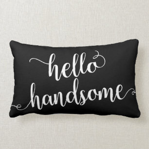 Coussin Rectangle Bonjour beau