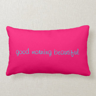 Coussin Rectangle bonjour beau