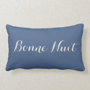 Coussin Rectangle Bonne Nuit