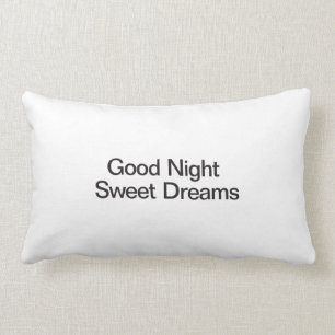 Coussin Rectangle Bonne nuit Sweet Dreams