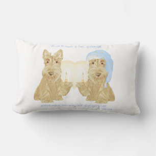 Coussin Rectangle Bonne nuit Wheaten Duo
