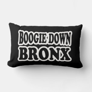 Coussin Rectangle Boogie Down Bronx, NYC