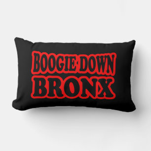 Coussin Rectangle Boogie Down Bronx, NYC