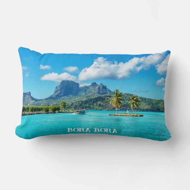 Coussin Rectangle BORA BORA Dream Island (Recto)