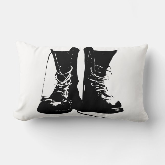 Coussin Rectangle Bottes (Recto)