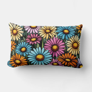 Coussin Rectangle Bouches vibrantes de Bohême - Revêtement de verre