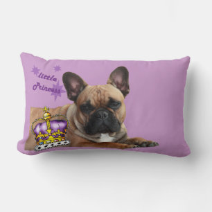 Coussin Rectangle Bouledogue français Princesse French Bulldog