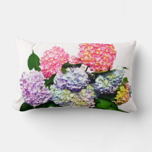 Coussin Rectangle Bouquet Hydrangea