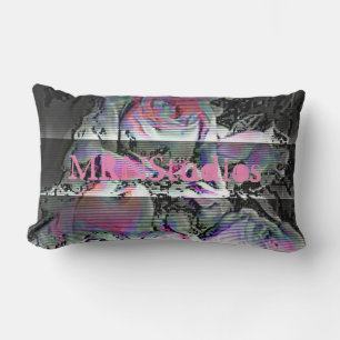 Coussin Rectangle Bouquet Techno