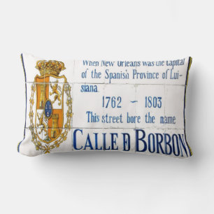 Coussin Rectangle Bourbon St Tile Mural