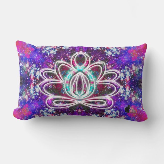 Coussin Rectangle Brilliance Zen Lotus (Recto)