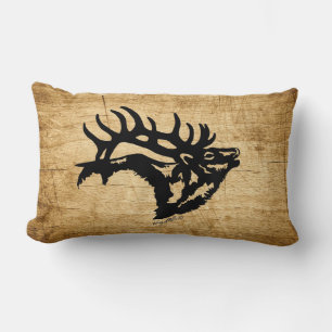 Coussin Rectangle Bull Elk