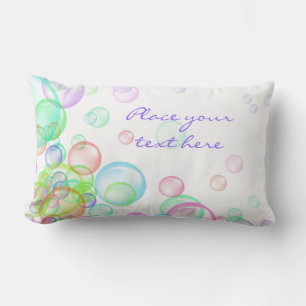Coussin Rectangle Bulles de savon