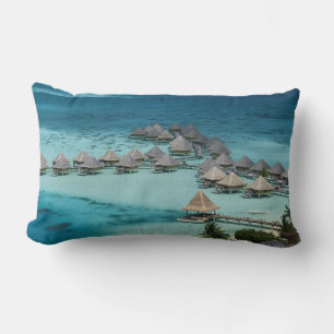 Coussin Rectangle Bungalows de l'hôtel Beachcomber