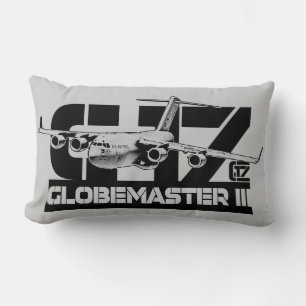 Coussin Rectangle C-17 Globemaster III Pilote d'oreiller