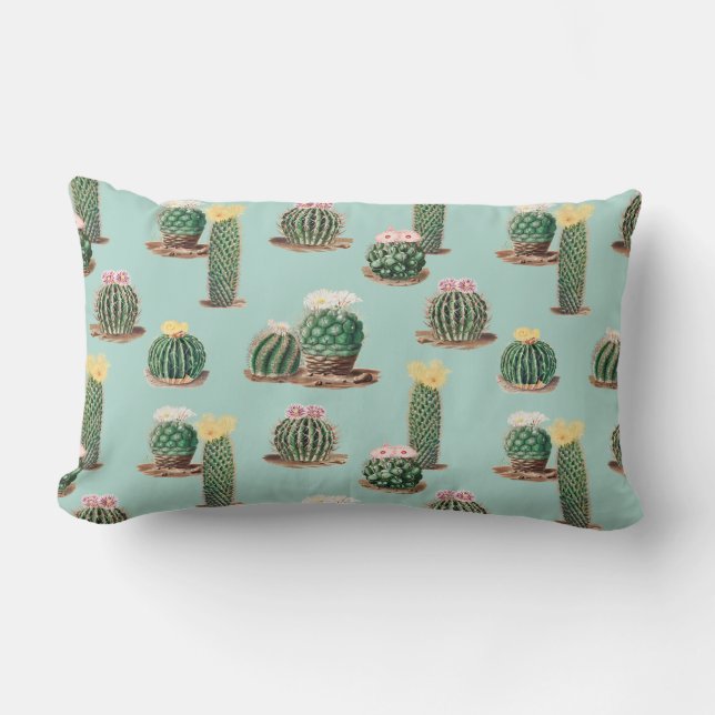 Coussin Rectangle Cactus (Recto)