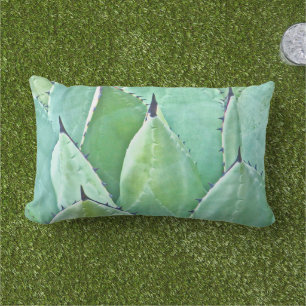 COUSSIN RECTANGLE "CACTUS" DÉCORATIF JETER LE COULEUR