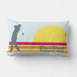 Coussin Rectangle Caddyshack   Bushwood Country Club Sunrise