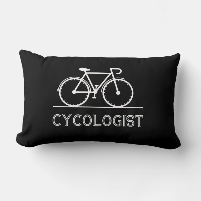 Coussin Rectangle Cadeau cyclologue | Faites-moi confiance Je suis C (Recto)
