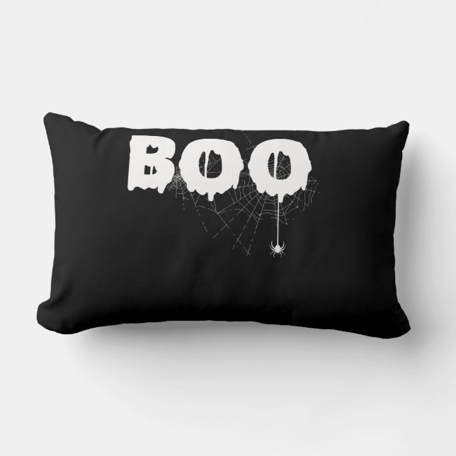 Coussin Rectangle Cadeau Spider | Halloween Funny Effrayant Petit Ar (Recto)