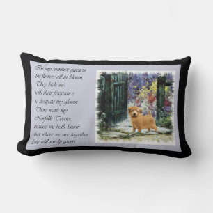 Coussin Rectangle Cadeaux d'art Norfolk Terrier