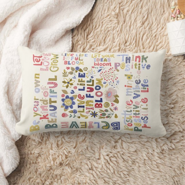 Coussin Rectangle Cadeaux Personnalisés de Convalescence et de Récon (Couverture)