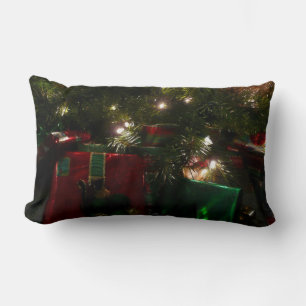 Coussin Rectangle Cadeaux sous l'arbre Noël
