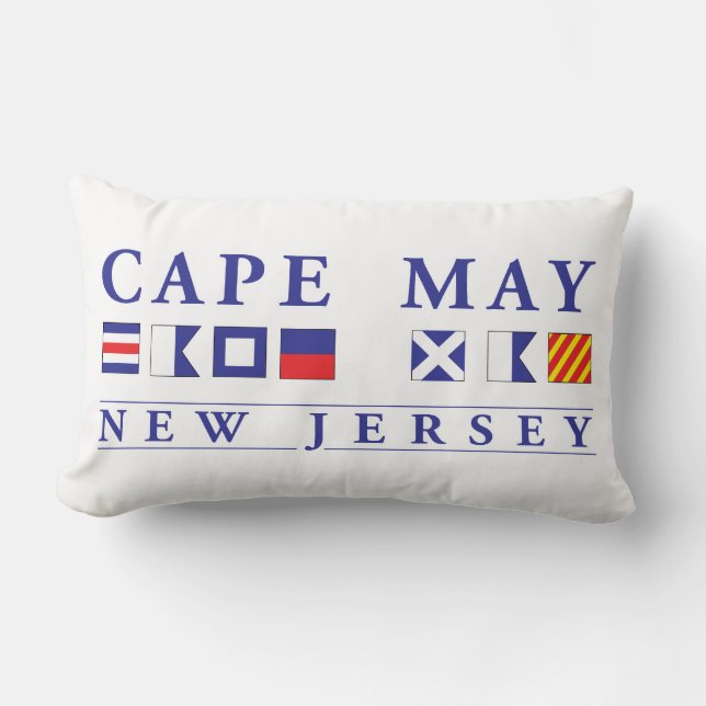 Coussin Rectangle Cae May New Jersey (Recto)