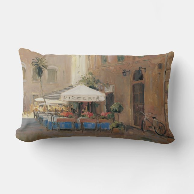 Coussin Rectangle Café Roma (Recto)