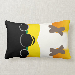 Coussin Rectangle Caïque à tête noire