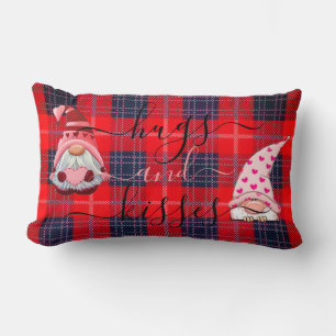 Coussin Rectangle Câlins & baisers personnalisés Gnome Buffalo carre