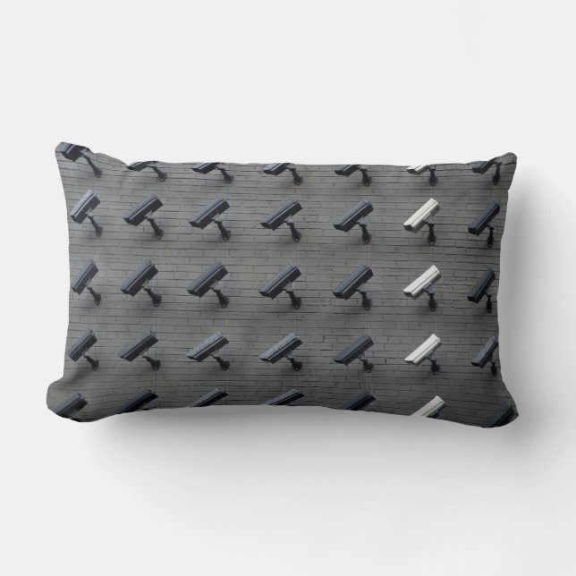 Coussin Rectangle Caméras de sécurité couleur intégrée (Recto)