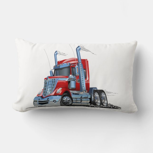 Coussin Rectangle Camion de dessin (Recto)