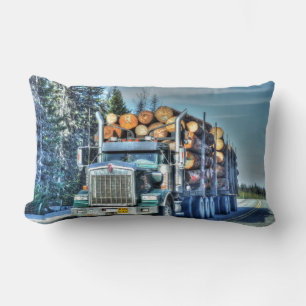 Coussin Rectangle Camionneurs notant le cadeau lourd de transport de