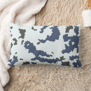 Coussin Rectangle Camouflage d'hiver
