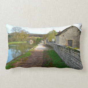 Coussin Rectangle Canal Rhône-Alpes Campagne française
