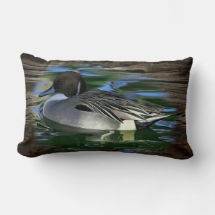 Coussin Rectangle Canard colvert sur le lac