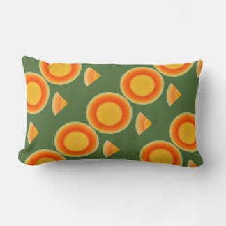 Coussin Rectangle Cantalope Cantaloupe Fruit Thaillot Coton d'oreill