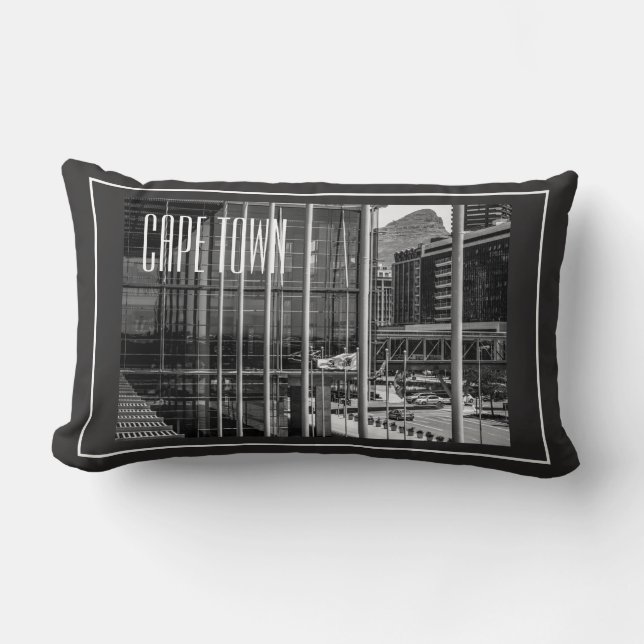 Coussin Rectangle Cape Town Cityscape Architecture Afrique du Sud (Recto)