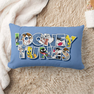 Coussin Rectangle Caractères LOONEY TUNES™ en lettres