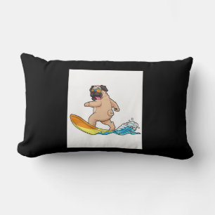 Coussin Rectangle Carlin Surfboard Carlin de surf Portant des lunett