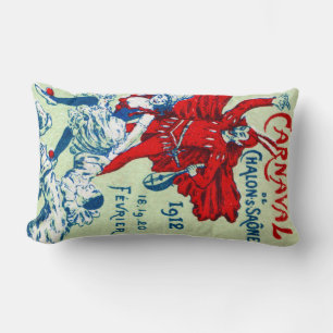 Coussin Rectangle Carnaval de France 1912
