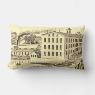 Coussin Rectangle Carpentersville Illinois 1871 Illinois Fer n Bolt