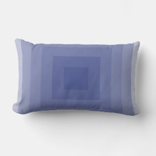 Coussin Rectangle Carré bleu violet géométrique