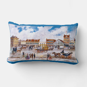 Coussin Rectangle Carreau 1810 de Broadway NYC