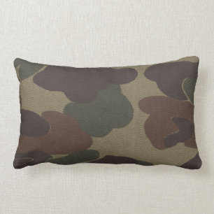 Coussin Rectangle Carreau Brown de MoJo d'enfants de Camo